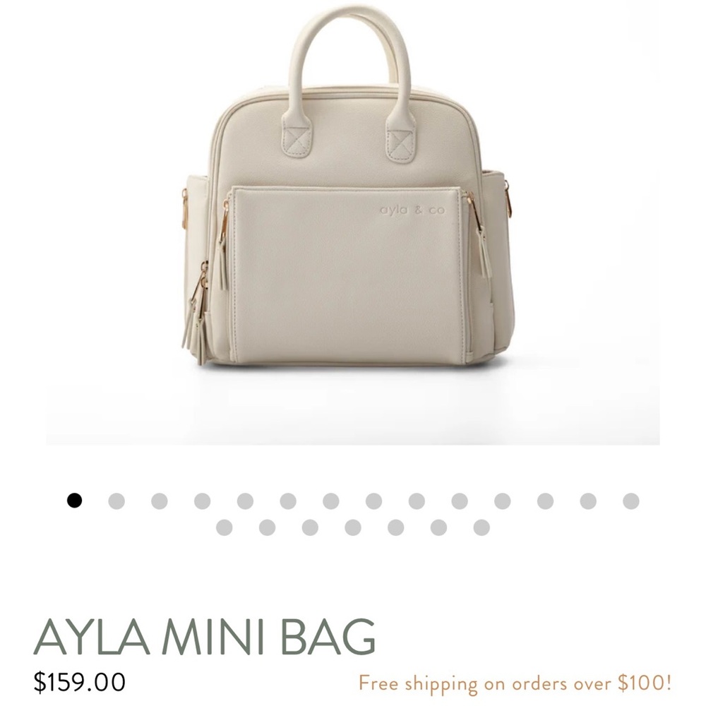 Ayla & Co Mini Diaper Bag